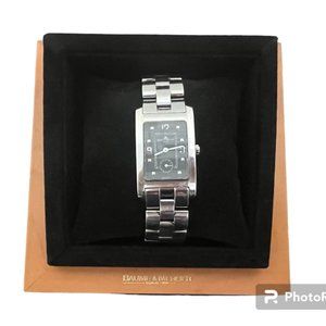 Baum & Mercier Watch, Hampton CAD Noir Men's Watch Model Number M0A06866
